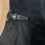 Dansko  Women’s 9.5 Sheena Slouchy Wedge Leather Ankle Black 3” Heel Zip Closure Photo 5