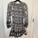 Cleobella Anthropology Elly Mini Black and Cream Long Sleeve Dress Size XS Photo 3