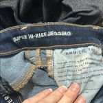 American Eagle  super high rise next level stretch ripped jegging raw hem Photo 2
