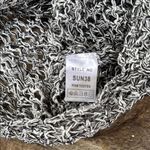 POL Black White Gray loose Knit Cardigan cover up S Photo 3