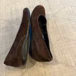 Prada  Dark Brown Suede Women's Flats 38 Photo 4