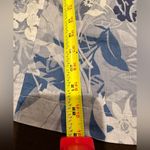 Newport News  White & Blues Tie In Front & Sleeves Summer Blouse Sz4 Great Cond Photo 6