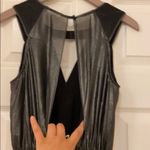 BCBGeneration BCBG Gun metal metalic pleated maxi dress. Xs Photo 11