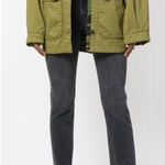 Mih Jeans Daily Jean High Rise Straight Jeans in Chippy Wash Faded Black Frayed Size 29 Photo 0