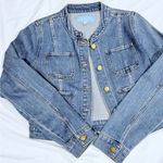 Draper James Women's Blue Denim Jacket Photo 1