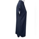 Madewell  Navy Cap Sleeves Shift V Neckline Short Sleeve Dress Size XS Photo 4