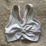 Alo Yoga  White Sports Bra Photo 0