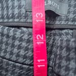 Talbots  Gray Houndstooth Chatham Ankle Pants 16‎ Plus Side Zip Cotton Blend Photo 9