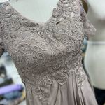 Mother of the Bride Dress 8 Tan Photo 2