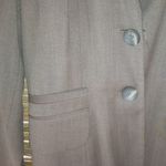 Merona  12 Brown Mini Skirt Lined Suit Photo 12