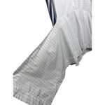 Lara Krude White Blue Striped Top Women's Sz. M Size M Photo 2