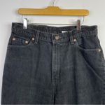 Levi's Vintage 512 Slim Fit Tapered Leg Black High Waist Cotton Denim jeans 16 32 Photo 23