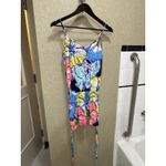 Lilly Pulitzer DEANNA TANK TOP ROMPER Bright Navy Pop Up Big Flirt Size Small Photo 3