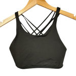 Lululemon Sports Bra Womens 8 Black Free To Be Wild Strappy Crisscross Yoga Photo 0