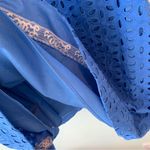 Lilly Pulitzer NWT Coastal Blue Oval Flower Petal Eyelet Josey Dress 6 Photo 5