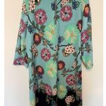 Gabby Skye Floral Print Long Sleeve Shift Women's Size 18 Dress Photo 4