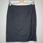 H&M charcoal gray pencil skirt size 10 Photo 1