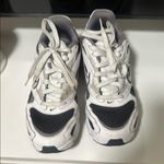 Nike Women's Grey and White Athletic Shoes Photo 1