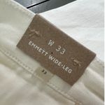 Madewell  NWT The Emmett Wide-Leg Crop Jean: Welt Pocket Edition NO602 Tile White Photo 4