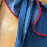 Free The Roses New Off the Shoulder Chambray
Embroidered Dress Sz M Photo 5