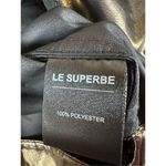 LE SUPERBE METALLIC SUNSET TOWER TUCK SHIRT MADE IN ITALY Size 0 Gold Photo 8