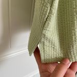 Madewell EUC | women’s light green ribbed textured high neck tank top XS Photo 3