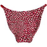J.Crew '90s no-tie string bikini bottom in reversible print M NWT Photo 1