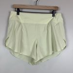 Athleta  Run With It Shorts Medium Green Athleisure Running Training Gym‎ Sporty Photo 1