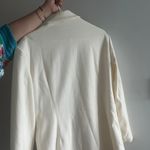 Nasty Gal Wool White Cream Blazer Photo 3