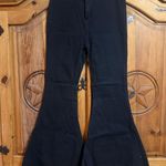 Peach Love Black flare jeans #y2kfashion Photo 0