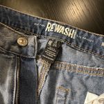 REWASH  Distressed Light Blue/Greyish Cropped Mom Jeans 3/26 Photo 6