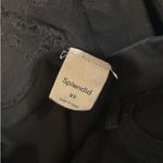 Splendid  Super Bootcut High-Rise Coated Black Jeans Photo 5