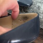 Karen Scott  Navy Leather Kitten Heels Size 7.5 Photo 5