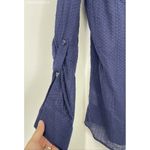 Eddie Bauer 100% Cotton Blue Vintage Blue Blouse Photo 1