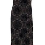 Gunne Sax  Jessica McClintock Vintage Maxi Dress Gown Black‎ Sparkly Glitter Sz 5 Photo 0