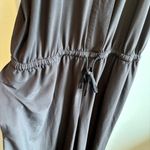 Athleta  Sol Black Wide Leg Cropped Jumpsuit - size 6 Photo 3