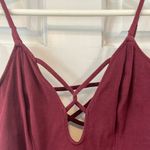 H&M Sexy Strappy Maroon Bodysuit w/ Adjustable Straps - Size XS Photo 1