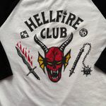 Netflix Stranger Things Hellfire Club Classic 3/4 Sleeve Shirt Photo 1