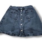 BDG Skirt Size Small W23" A-Line Denim Skirt Jean Skirt Photo 0