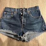 Levi 501 Denim Button Fly Jean Shorts Size 26 Photo 0