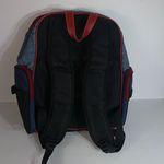 L.E.I Vintage 90s . Y2K Large Denim Blue Jean embroidered backpack Photo 2