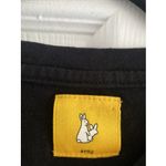 Caution‎ FR2 Women's Med Cropped Graphic Rabbit Streetwear Japan F**king Rabbit Black Photo 3