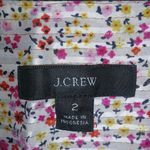 J.Crew 2 XS Floral Midi Maxi Dress Button Down Front Pink Yellow NWOT Photo 9