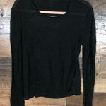 ALC Frank A.L.C. Black linen open back top‎ designer Photo 0