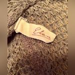 Elan Women's Olive Knit Waffle Thermal Surplice Neck Top from  EUC Small Photo 9