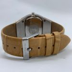 Daisy Fuentes  DF/1049 ladies 35mm silver tone Quartz analog watch brown runs Photo 3