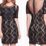 ASTR  Elegant Black Lace Mini Dress Photo 1
