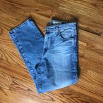 AG Adriano Goldschmied Ag Jeans Saige High Rise Straight Leg Crop Jean Size 31 Photo 1