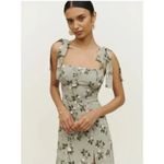 Reformation  Twilight Floral Midi Dress in Verde size 2 $278 Tell Me Lies Photo 3