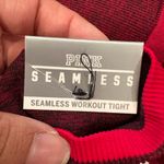 PINK - Victoria's Secret 🆕  Red Seamless Workout Tight Set Photo 3